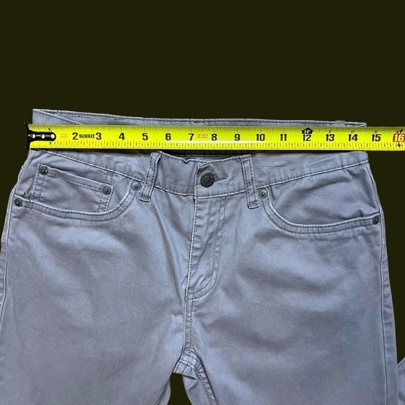 Levi’s Boys 511 Slim Performance Chino Pant Gray Size 18 Reg 29/29 - Picture 4 of 9